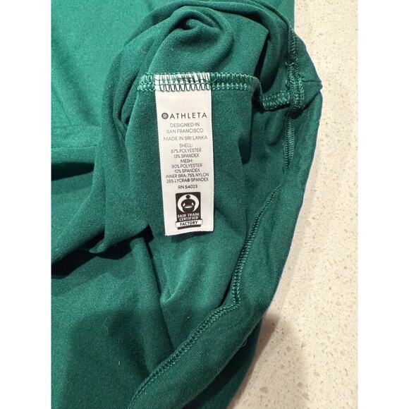Athleta Hyper Focused Support Top in‎ Green Small - Picture 4 of 6